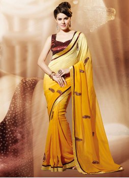 Beautiful Net Green and Pink Lehenga Saree