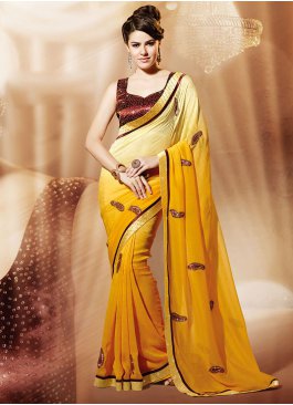 Beautiful Net Green and Pink Lehenga Saree