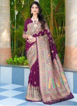 Affectionate Kashmiri Contemporary Saree