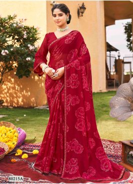 Affectionate Trendy Saree For Festival