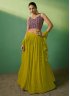 Artistic Green Wedding Trendy Lehenga Choli