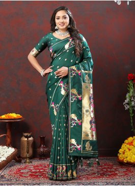 Best Meenakari Party Trendy Saree