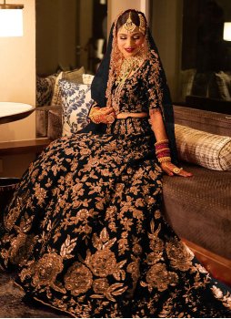 Black Diamond A Line Lehenga Choli