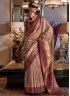 Cream Tissue Designer Saree