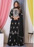 Georgette Black Salwar Suit