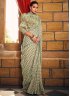 Green Color Contemporary Saree