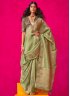 Green Festival Viscose Classic Saree