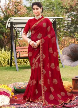 Imposing Georgette Designer Saree