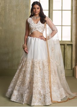 Incredible Net Engagement Designer A Line Lehenga Choli