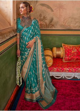 Mesmeric Silk Contemporary Saree