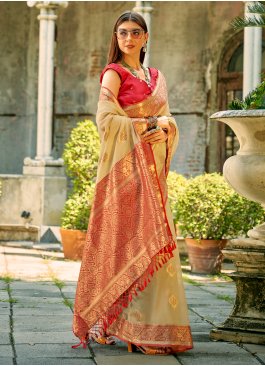 Miraculous Weaving Festival Contemporary Saree