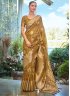Mustard Silk Traditional Saree