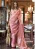 Pink Organza Ceremonial Classic Saree