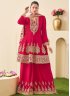 Rani Embroidered Chinon Trendy Salwar Kameez