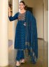Regal Foil Print Rayon Trendy Designer Salwar Kameez