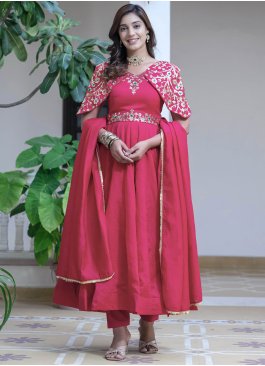 Shimmer Rani Readymade Anarkali Salwar Suit
