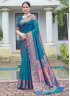 Silk Weaving Classic Saree in Blue