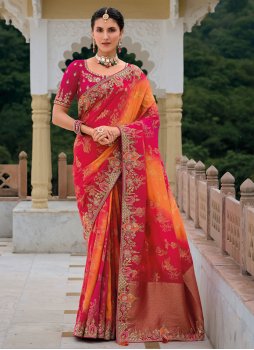 Splendid Embroidered Trendy Saree
