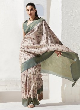 Strange Art Silk Border Trendy Saree
