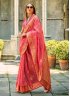 Vibrant Tussar Silk Ceremonial Trendy Saree